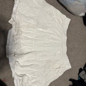 Torrid White Circle Skater Skirt